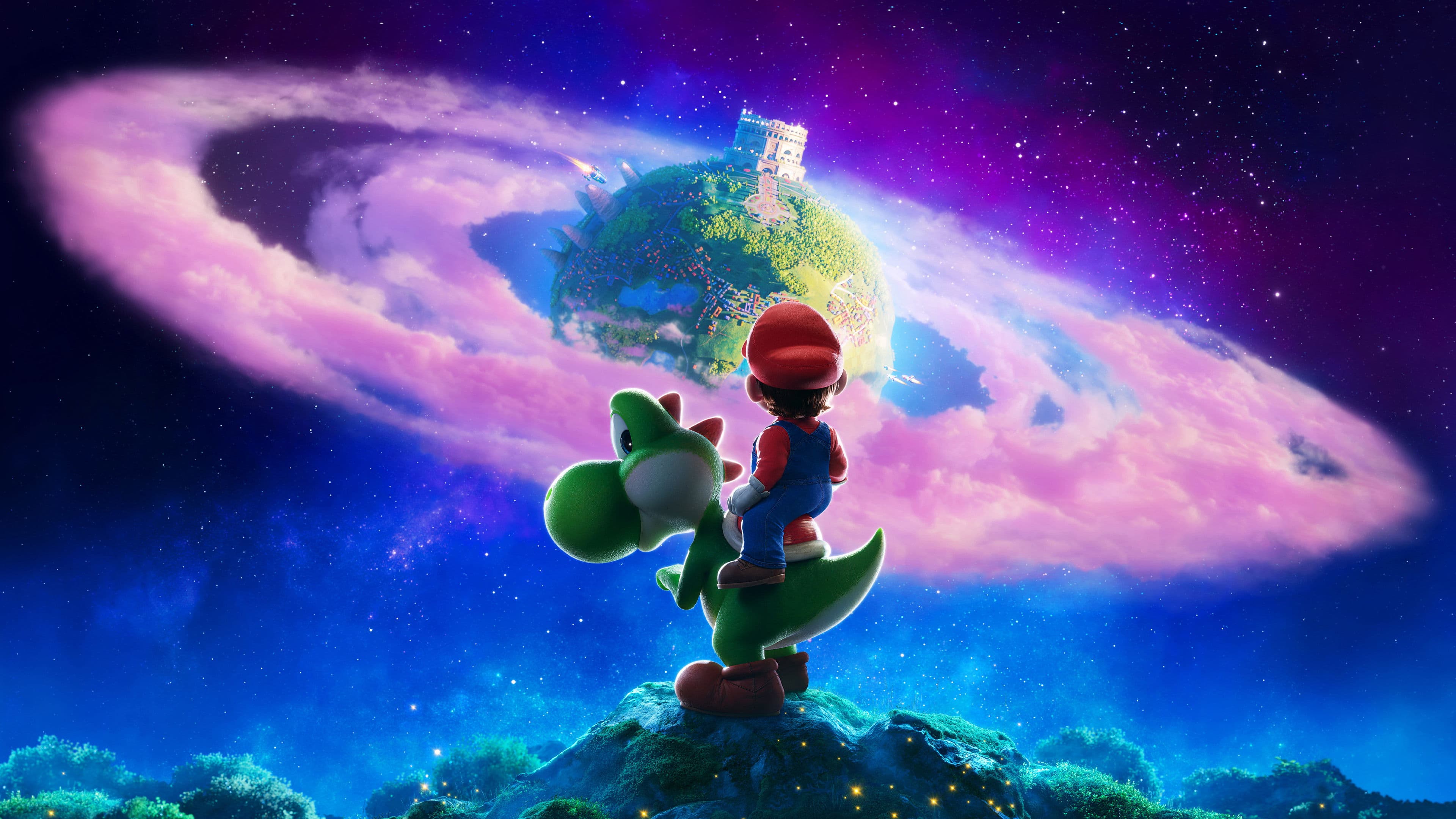 Backdrop Super Mario Galaxy, le film