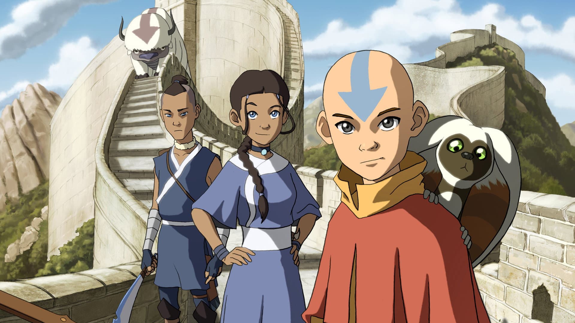 Backdrop Avatar : Le Dernier Maître de l'air