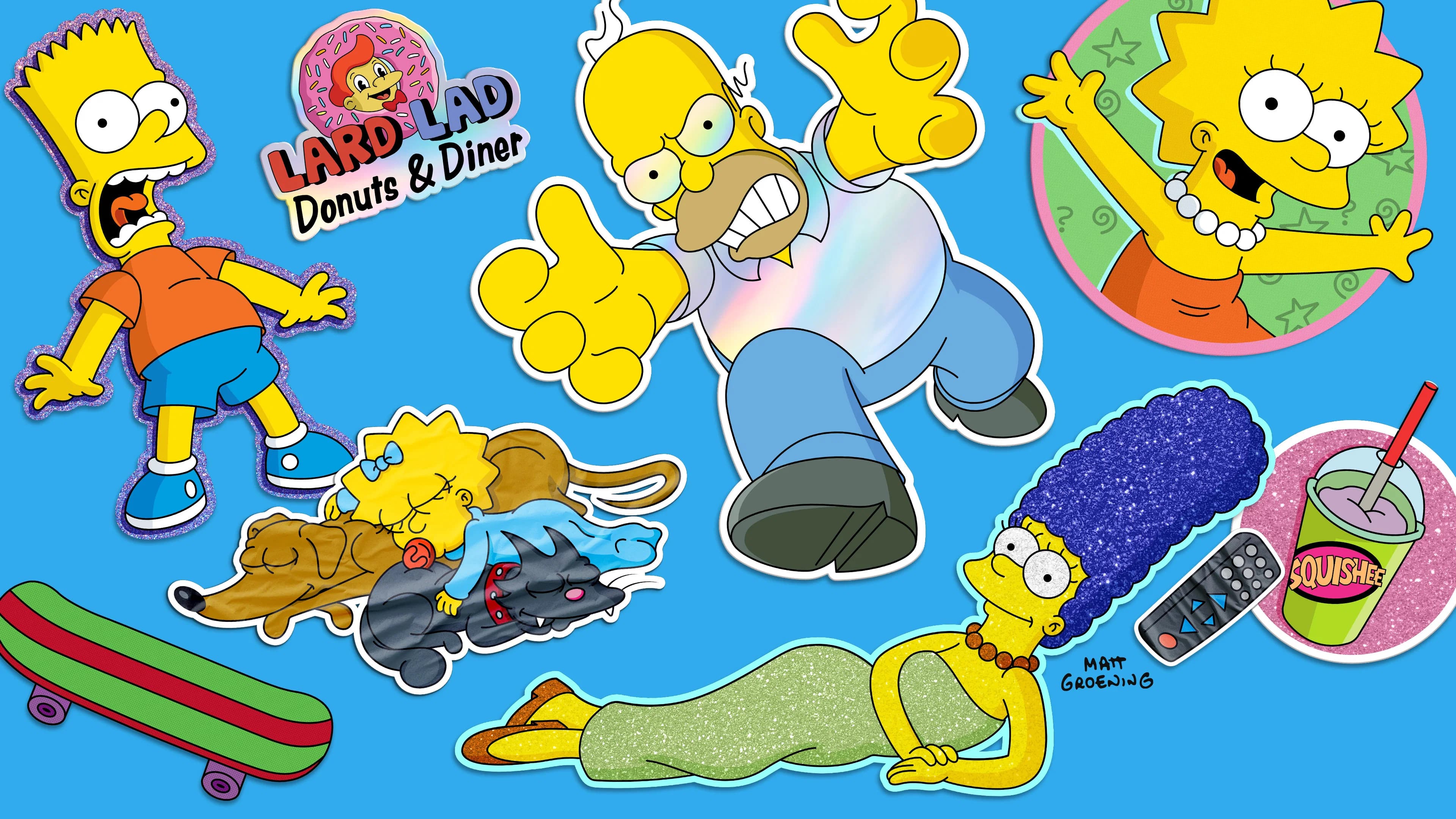 Backdrop Les Simpson